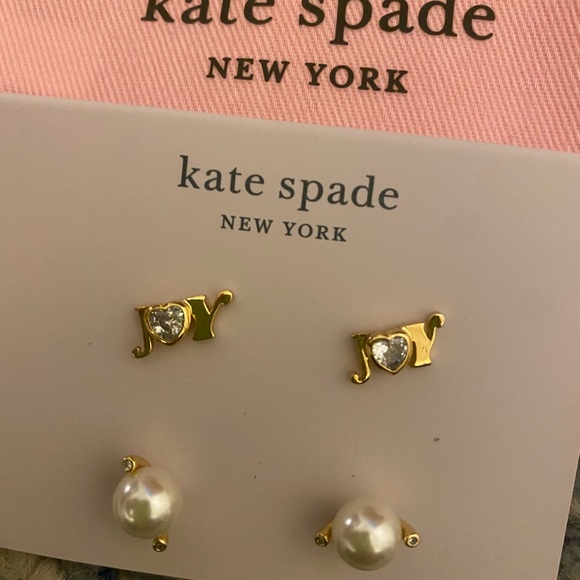 New Kate Spade ♠️ earring set - Picture 2 of 4